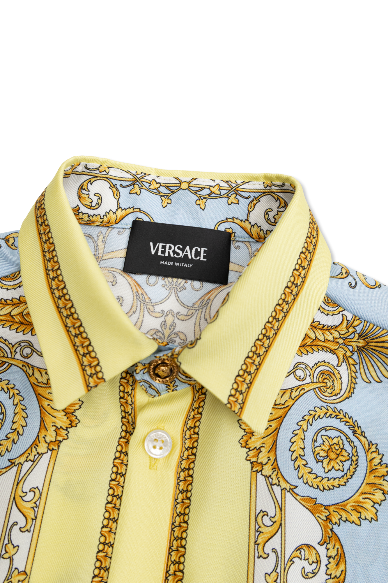 Versace Kids Silk short-sleeve shirt | Kids's | Vitkac